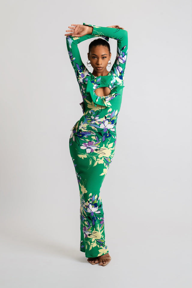 Daphne Floral Maxi Dress
