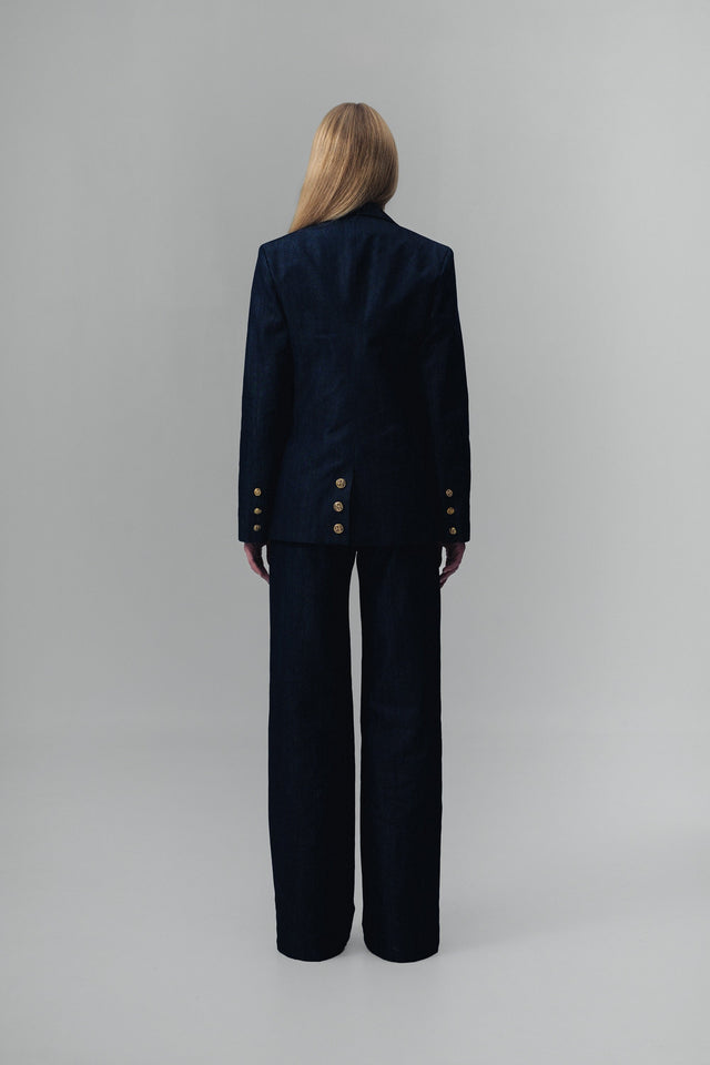 Demi Denim Suit Pants