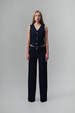 Demi Denim Suit Pants