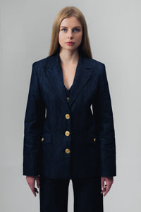 Demi Denim Suit Blazer