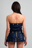 Destiny Structured Denim Top