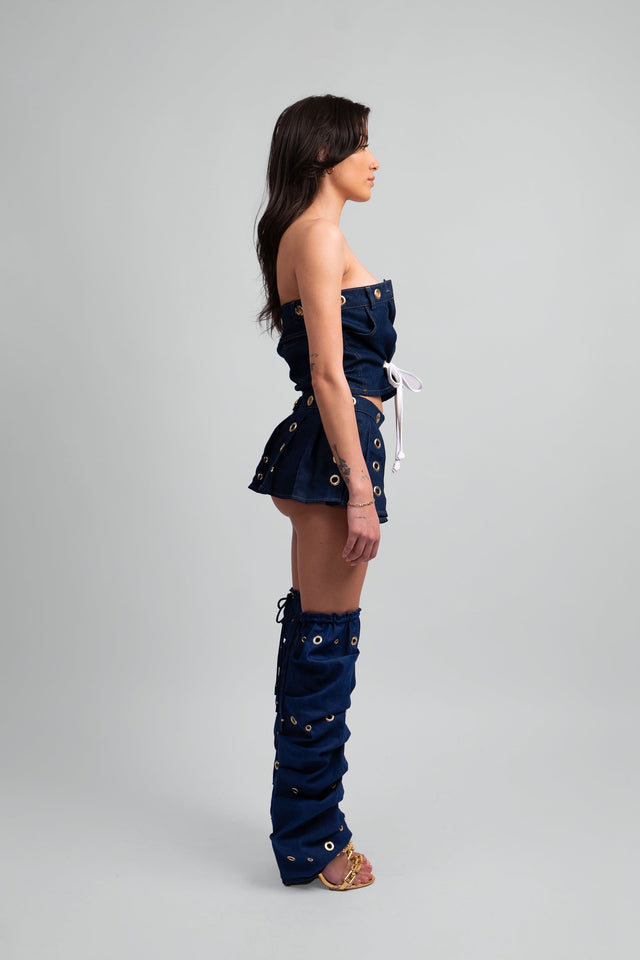 Destiny Structured Denim Top