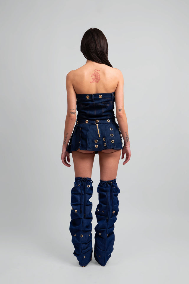 Destiny Structured Denim Top