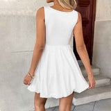 Flare Formal Dress : European Versatile Commuter