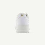 THE METRO: PLATFORM COURT SHOE - WHITE
