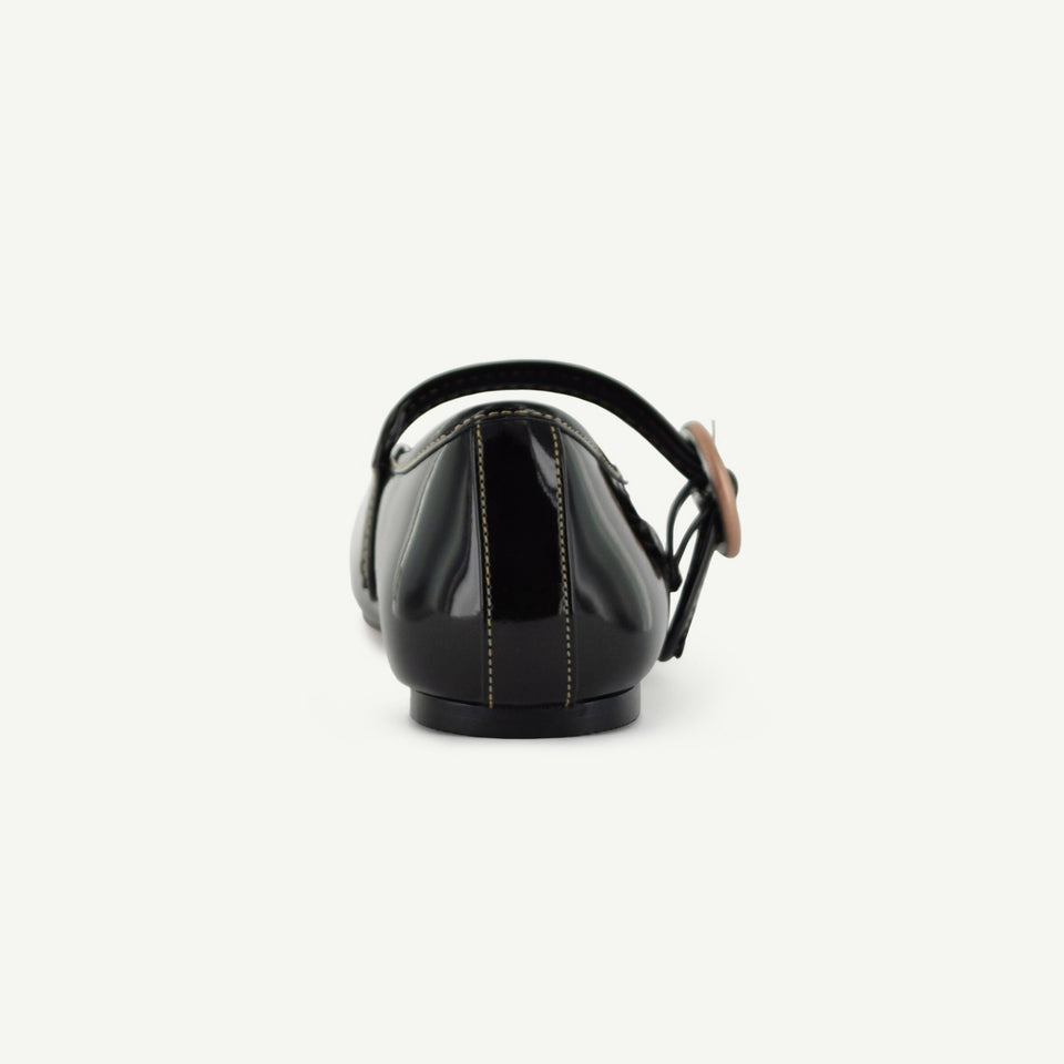 MARIANA: FLAT MARY JANE - BLACK