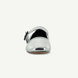 MARIANA: FLAT MARY JANE - SILVER
