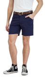 Everyday Stretch Shorts with a Comfortable Built-In Liner- Business Casual Style- Navy
