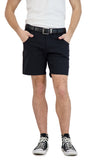 Everyday Stretch Shorts with a Comfortable Built-In Liner - Denim Style- Black