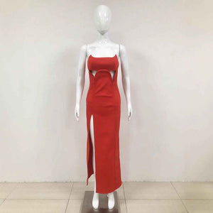 European Elegant Strapless :Sexy Long Dress