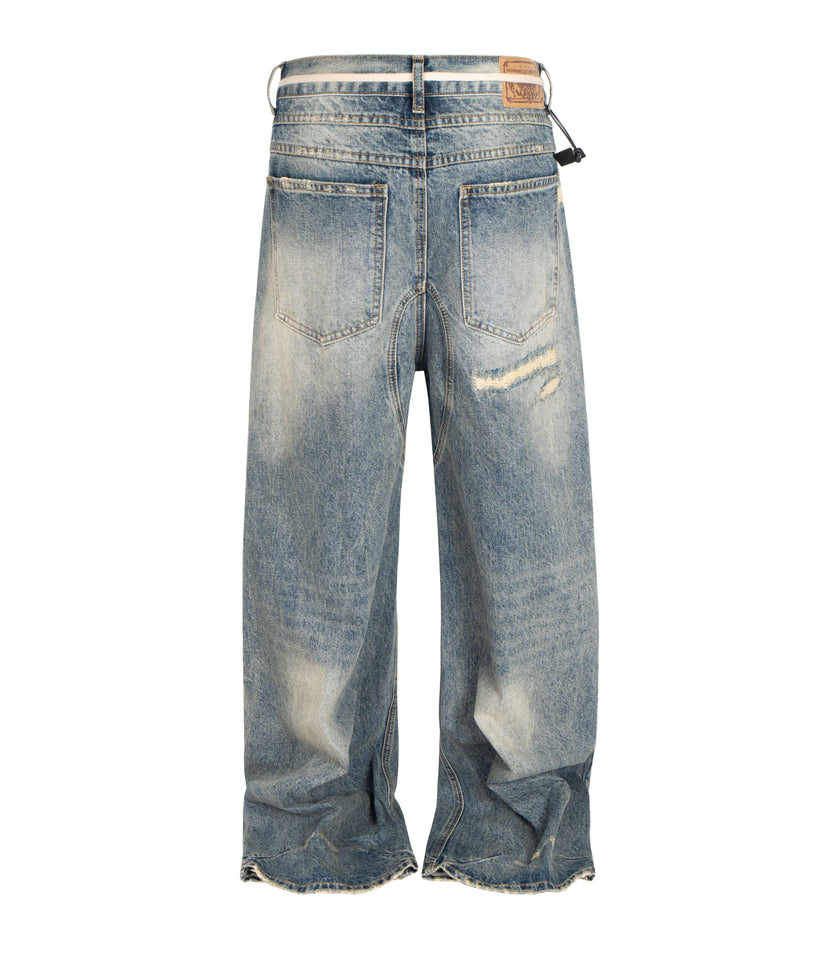 LACE DENIM