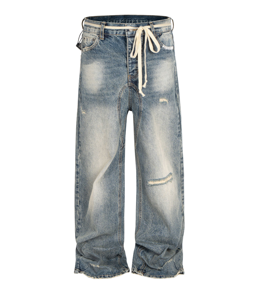 LACE DENIM