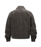 BROWN SUEDE WORK JACKET