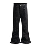 DOUBLE KNEE FLARE DENIM