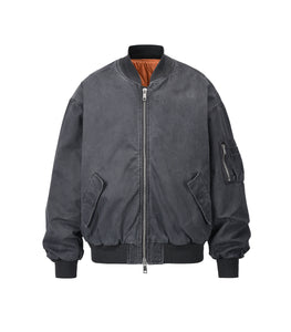 VINTAGE BOMBER JACKET MA1 [BLACK]