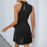 European & Egyptian Casual Sleeveless Dress