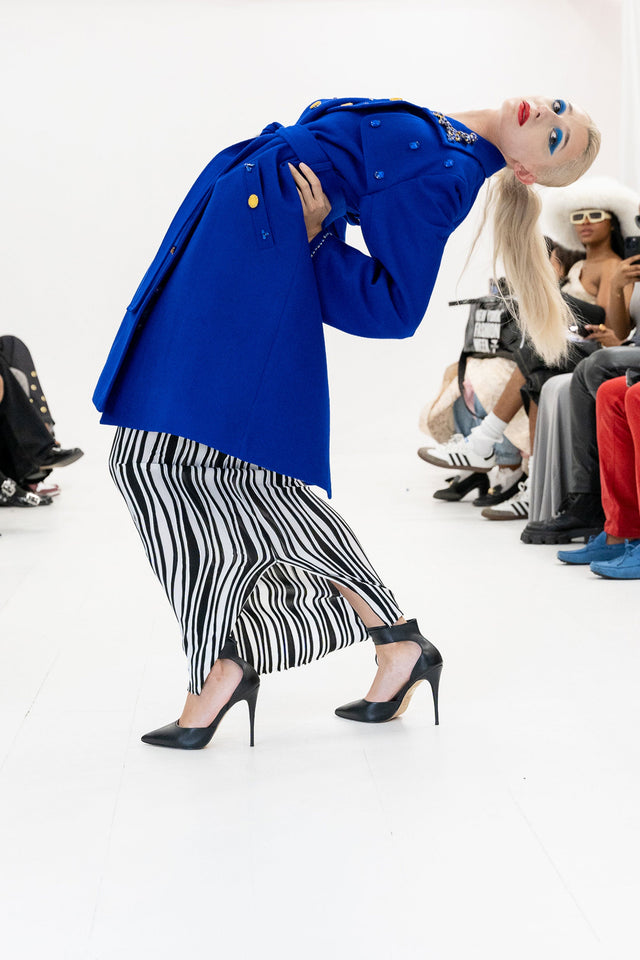 Ilya Indigo Wool Coat