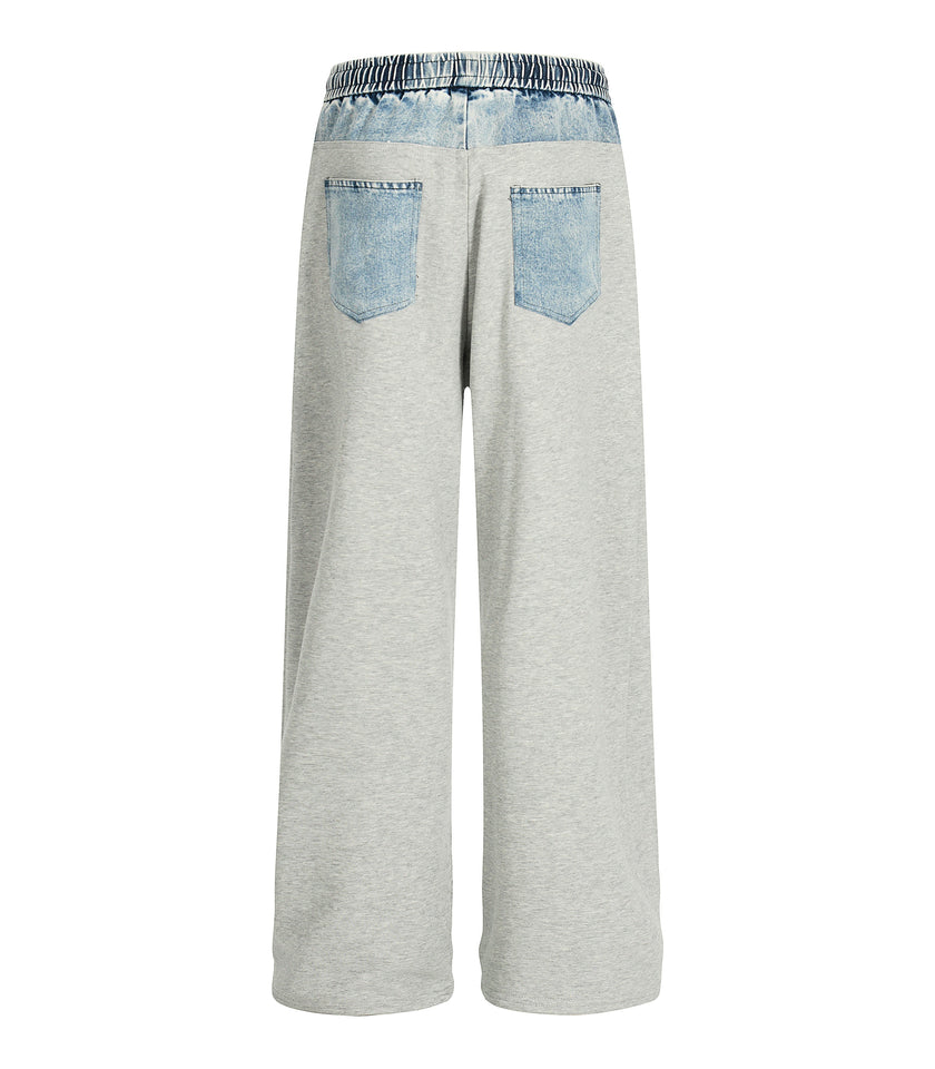 DENIM HEATHER SWEATPANTS