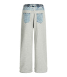 DENIM HEATHER SWEATPANTS