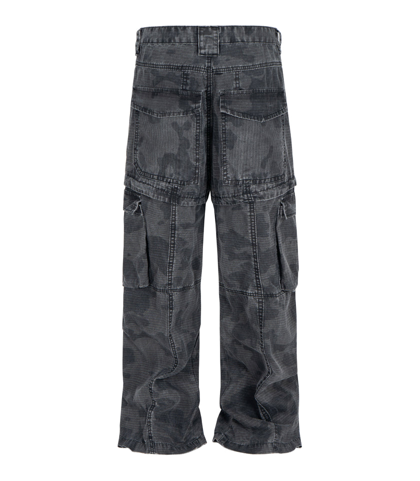 GHOST CAMO CARGO PANTS