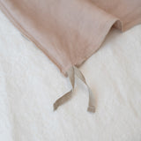 Linen Tales Forest Green Linen Duvet Cover Set