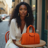 THE HAZEL BOSTON BAG (FINAL SALE)