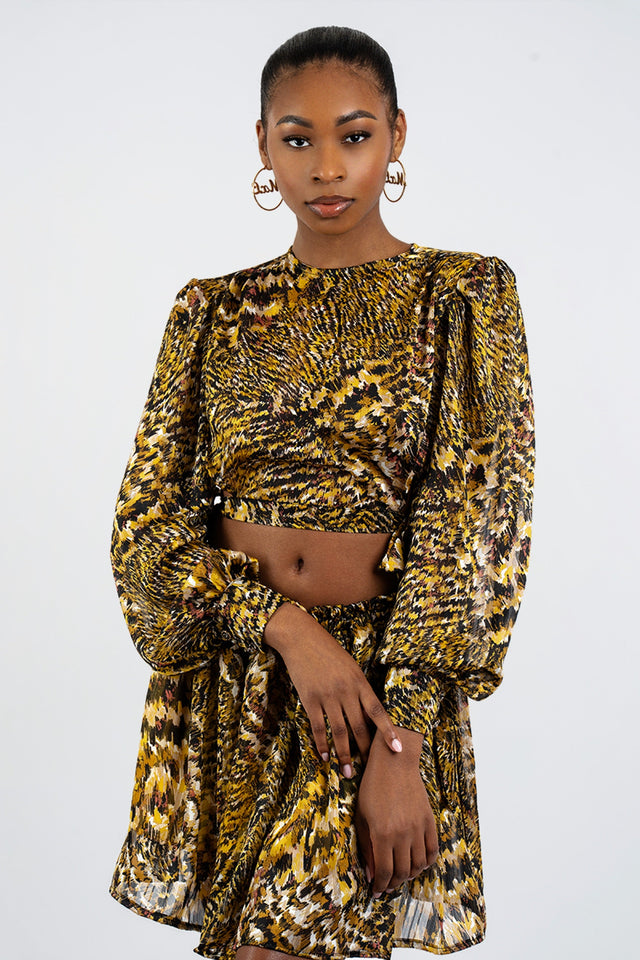 Gigi Two-Piece Skirt Set