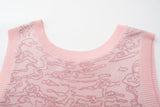 Cai Double Sided Jacquard Sweater Vest