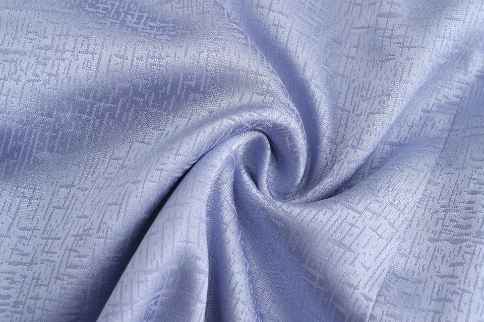 Hua Sleeveless Brocade Mini Dress Periwinkle