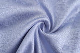 Hua Sleeveless Brocade Mini Dress Periwinkle