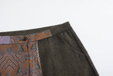 Dan Denim Patch Mini Skirt