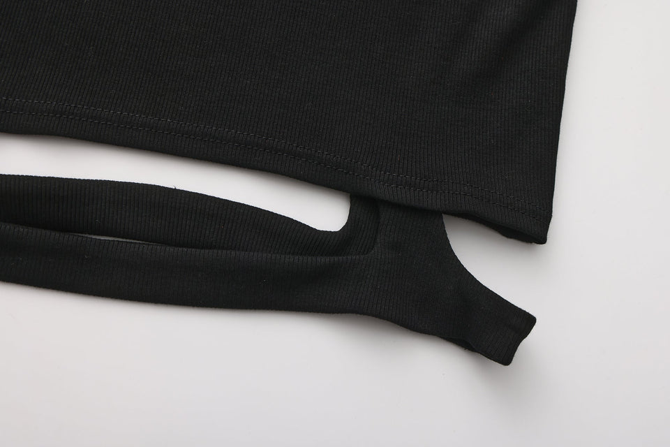 Ju Cutout Long Sleeve Knit Top