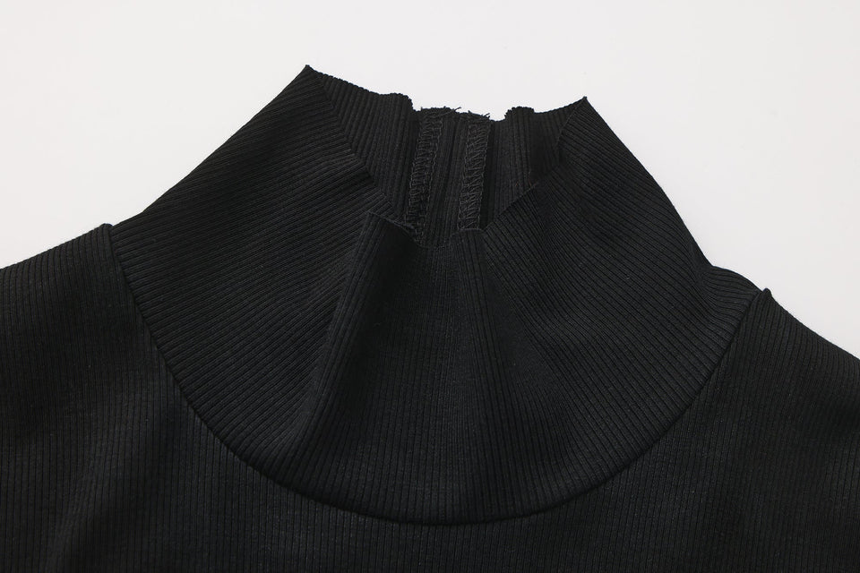 Lian High Neck Open Back Maxi Dress