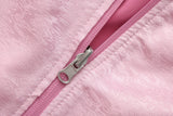 Lin Reversible Hoodie Pink