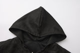 Lin Reversible Hoodie Black