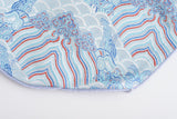 Dong Cropped Reversible Apron Top Periwinkle/Blue
