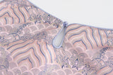 Dong Cropped Reversible Apron Top Periwinkle/Pink