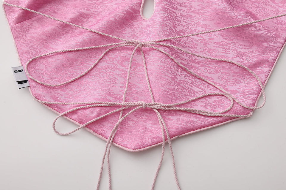 Dong Cropped Reversible Apron Top x Bimbo Biology