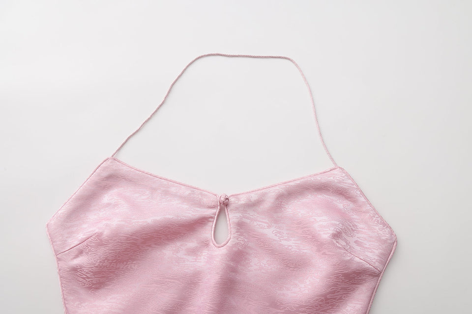 Dong Cropped Reversible Apron Top x Bimbo Biology