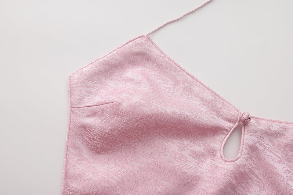 Dong Cropped Reversible Apron Top x Bimbo Biology