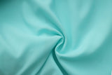 Dori Brocade Straight Collar Shirt Jade Blue