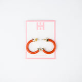 Mini Hoops - Burnt Orange