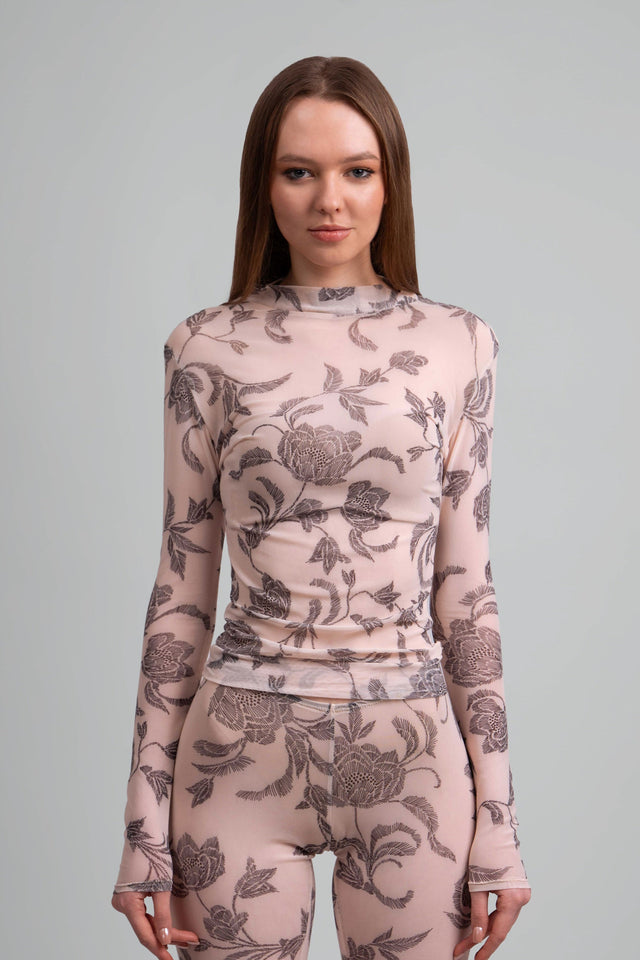 Heather Floral Print Set