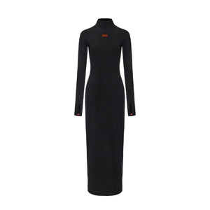 Lian High Neck Open Back Maxi Dress