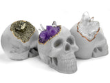 Clear Quartz Skull Head