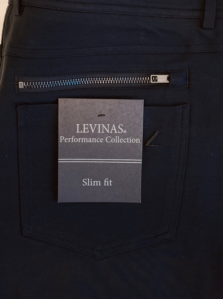 NEW & UPDATED Super - Stretch Men's Chinos //Casual// Black - Performance Collection