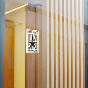Iron Pines Logo Sticker – Durable Vinyl with Purpose