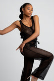 Josie Sheer Mesh Romper