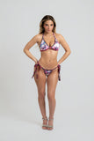 Kelly Reversible Plaid Triangle Bikini