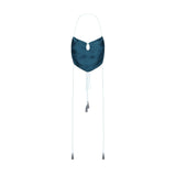 Dong Cropped Reversible Apron Top Elixir Blue